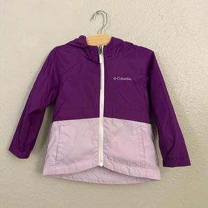 Columbia girls rain jacket 3T